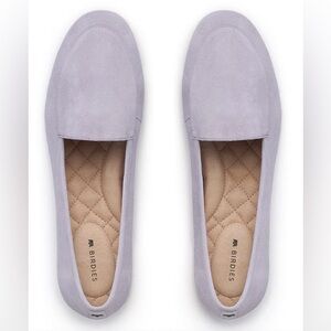 BIRDIES | suede lilac loafer